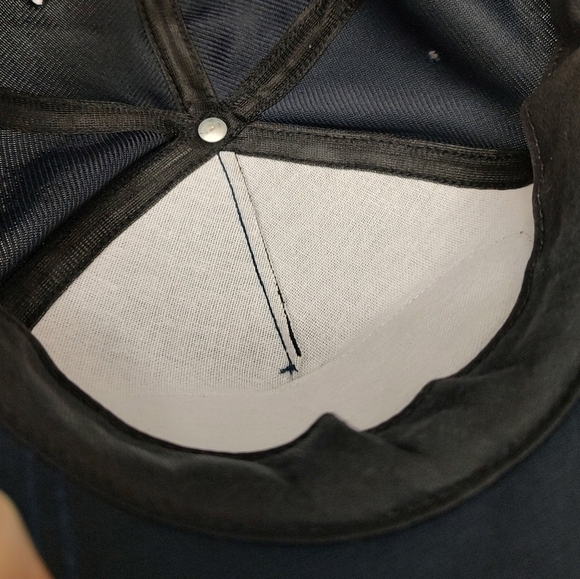 USS Yorktown CV-10 Navy Ship Hat Pre- Loved Official Ball Cap U.S.A Made No Tag - Picture 4 of 8